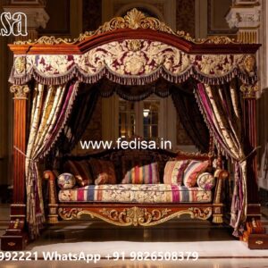 Royal Wood Carving Swing Design for Palace Inspired Homes No-4420