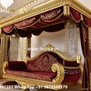 Wood Carving Swing Design Ideas for Sophisticated Interiors No-4422