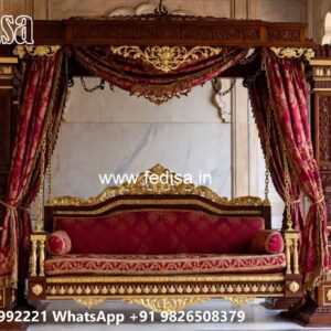 Decorative Wood Carving Swing Design for Hall Spaces No-4428