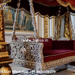 Traditional Wood Carving Swing Design for Heritage Decor No-4437