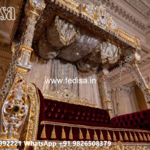 Premium Wood Carving Swing Design for Spacious Halls No-4443