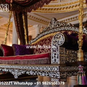 Traditional Wood Carving Swing Design for Indian Homes No-4456