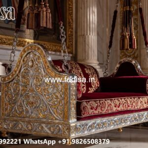 Wood Carving Swing Design Ideas for Royal Home Interiors No-4472