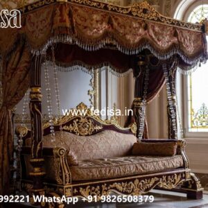 Premium Wood Carving Swing Design with Wooden Elegance No-4481