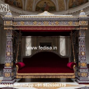 Indoor Wood Carving Swing Design for Relaxing Luxury Spaces No-4493