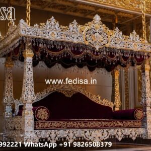 Premium Wood Carving Swing Design for Luxury Hall Decor No-4496