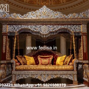 Luxury Wooden Swing Design Ideas for Elegant Home Interiors No-4501