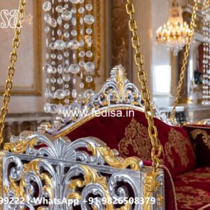 Traditional Wooden Swing Design for Indian Homes No-4503