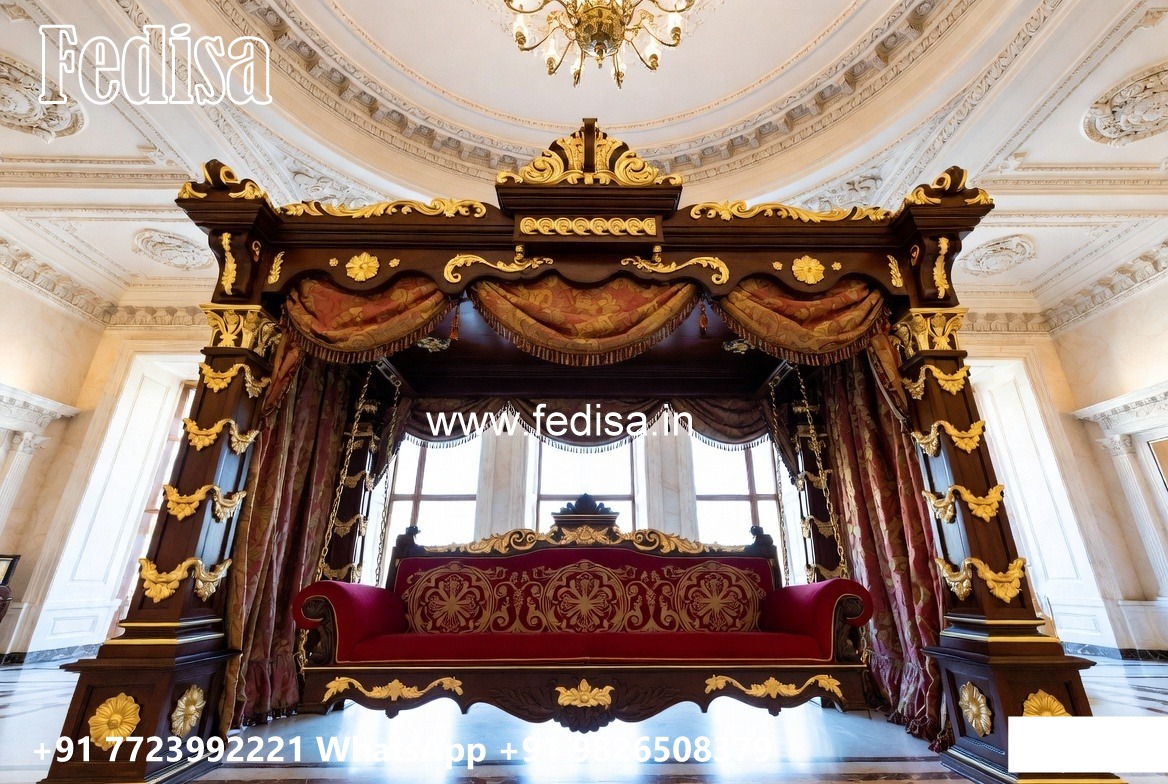 Wooden Swing Design for Beautiful Balcony Seating No-4560