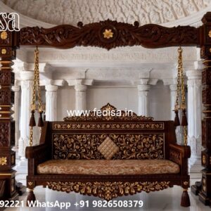 Modern Wooden Swing Design with Contemporary Appeal No-4561