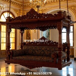 Wooden Swing Design for Relaxing Home Atmosphere No-4567