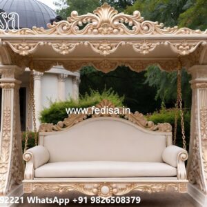 Stylish Wooden Swing Design with Premium Wood Texture No-4572