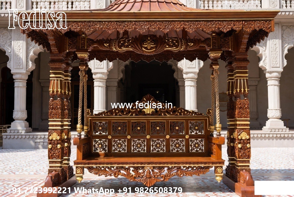 Wooden Swing Design with Classic Heritage Appearance No-4573
