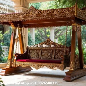 Wooden Swing Design for Luxury Apartment Interiors No-4582