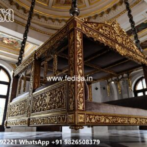 Wooden Swing Design with Rich Traditional Craftsmanship No-4585