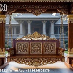 Premium Wooden Swing Design for Indoor Hall Area No-4586