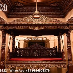 Modern Wooden Swing Design for Sophisticated Living Rooms No-4600