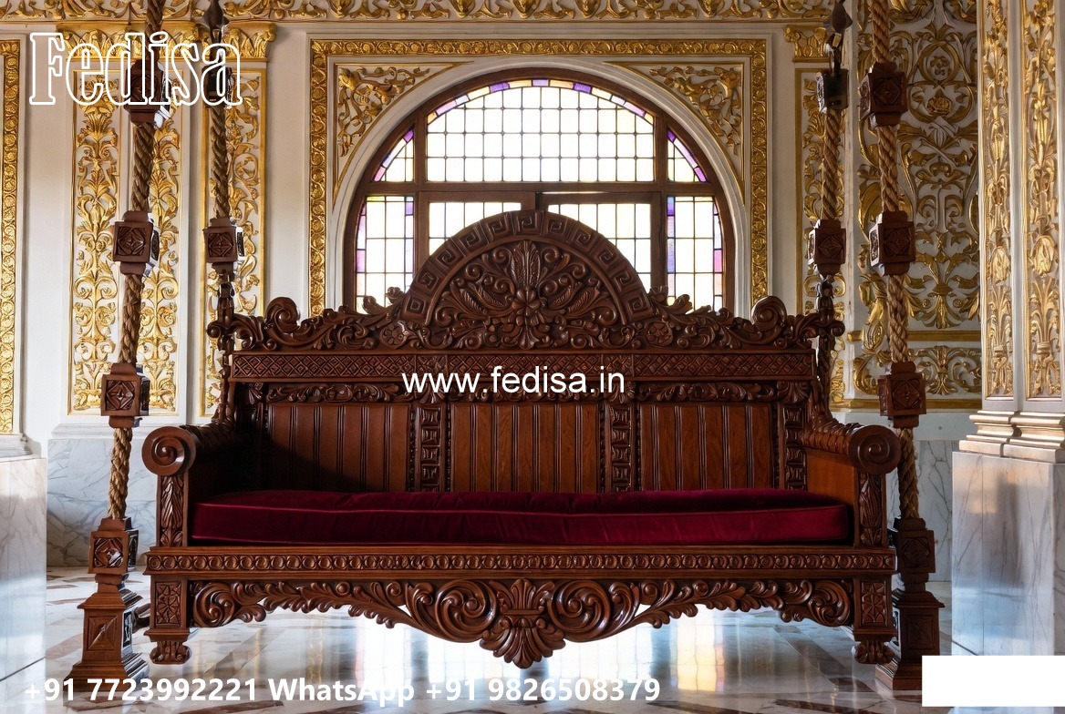 Luxury Swing Design with Artistic Carving Patterns No-4611