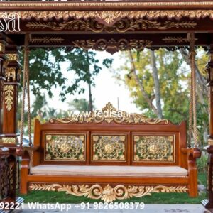 Luxury Swing Design with Artistic Floral Engraving No-4672