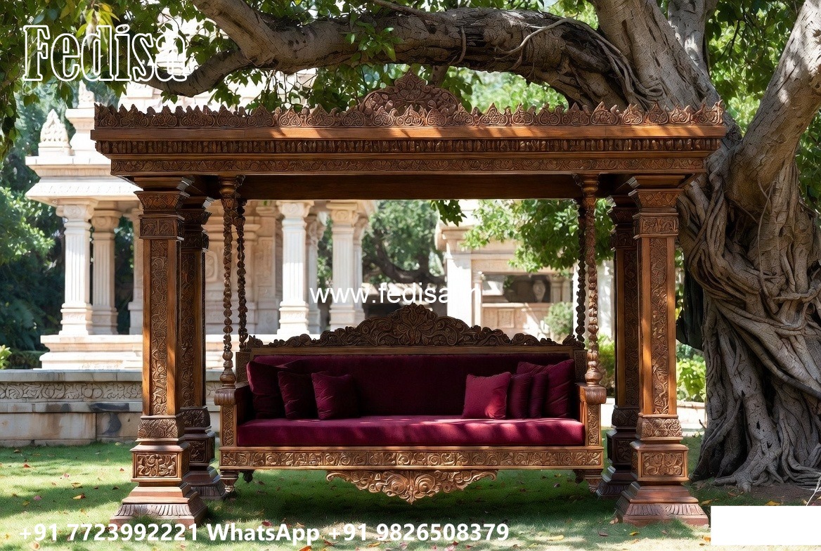 Royal Luxury Swing Design with Decorative Charm No-4677