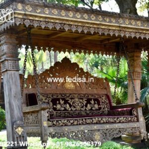 Luxury Swing Design with Decorative Brass Detailing No-4697
