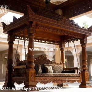 Classic Swing Design with Artistic Wooden Detailing No-4712