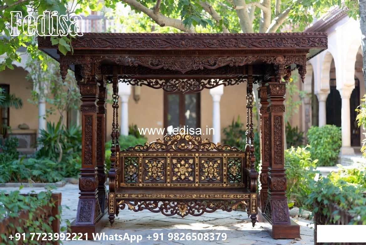 Classic Swing Design with Decorative Wooden Patterns No-4744
