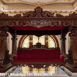Indoor Classic Swing Design with Rich Wooden Finish No-4783