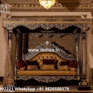 Stylish Royal Swing Design with Decorative Brass Chains No-4806