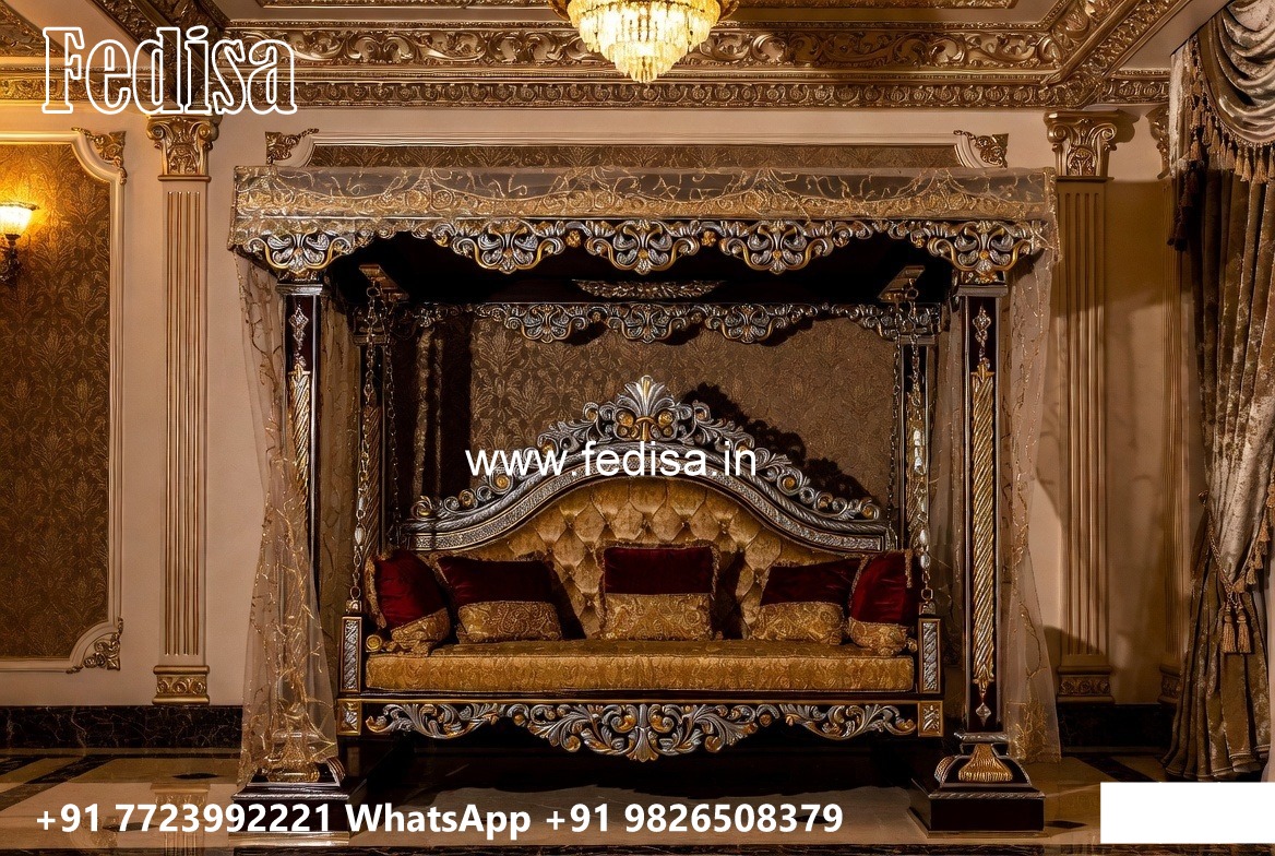 Stylish Royal Swing Design with Decorative Brass Chains No-4806