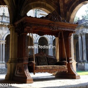 Royal Swing Design with Rich Wooden Craftsmanship No-4808