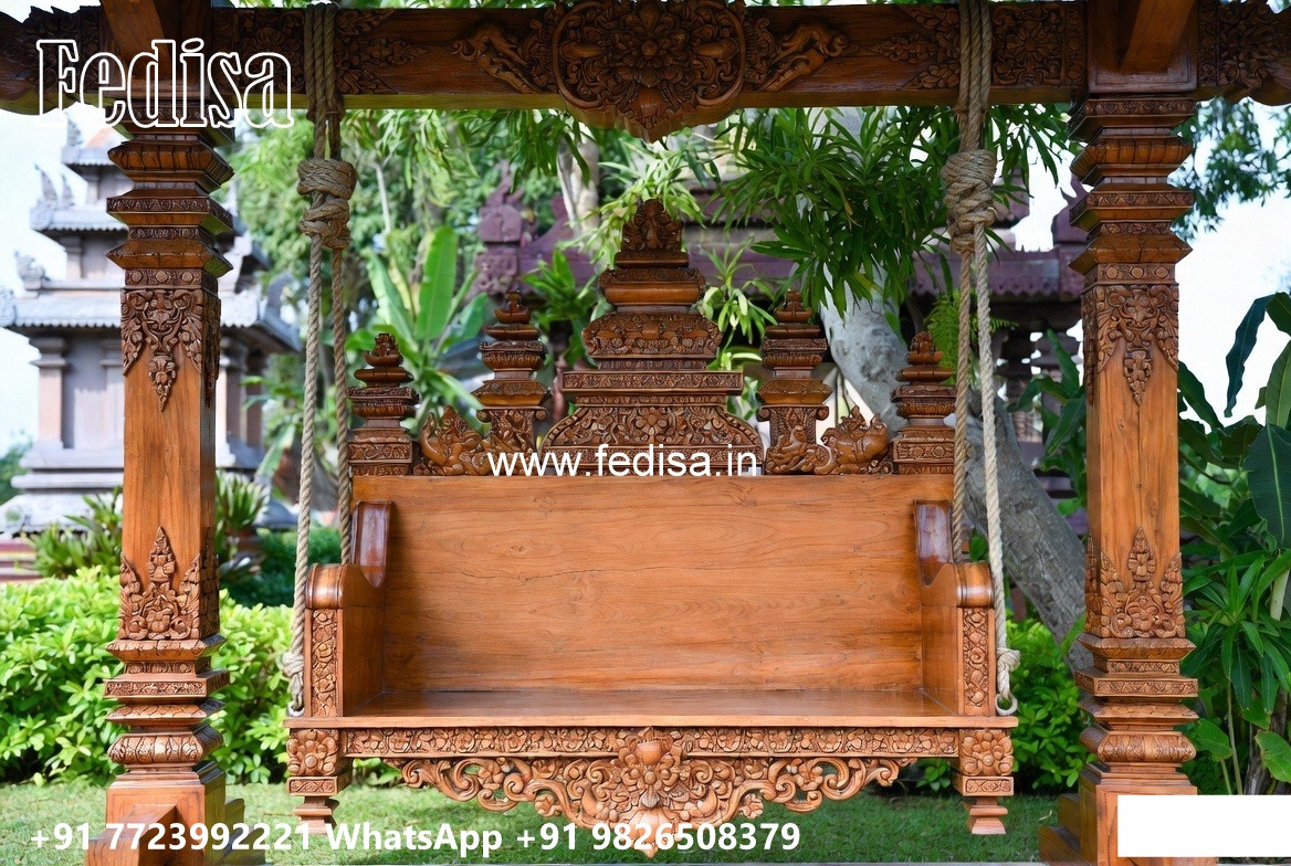 Elegant Royal Swing Design with Decorative Upholstery No-4820