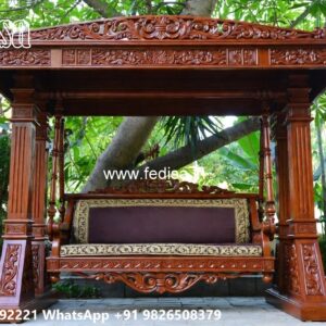 Royal Swing Design with Artistic Wooden Detailing No-4823