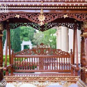 Stylish Royal Swing Design with Elegant Wooden Texture No-4833
