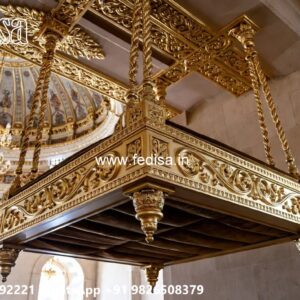 Wood Carving Swing Design Ideas for Royal Home Interiors No-4922