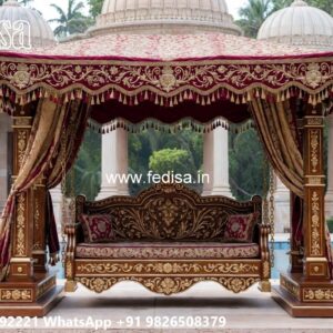 Luxury Wooden Swing Design Ideas for Elegant Home Interiors No-4951