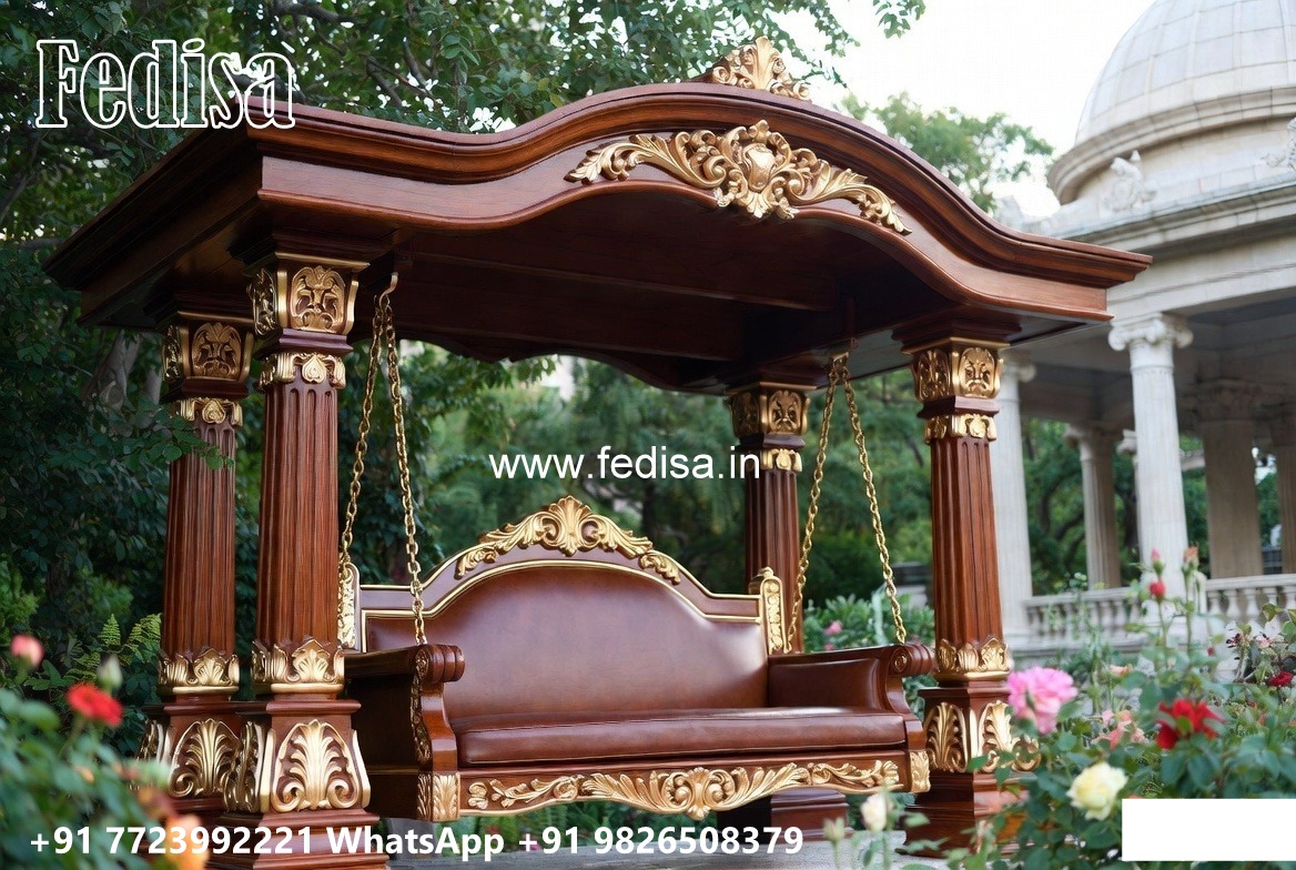 Premium Wooden Swing Design for Balcony and Garden No-4955