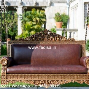 Indoor Wooden Swing Design for Stylish Modern Interiors No-4970