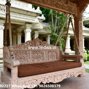Luxury Handcrafted Wooden Swing Design for Living Room No-4973
