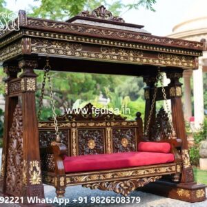 Modern Wooden Swing Design for Contemporary Interiors No-4978