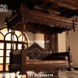 Wooden Swing Design with Classic Traditional Touch No-4984