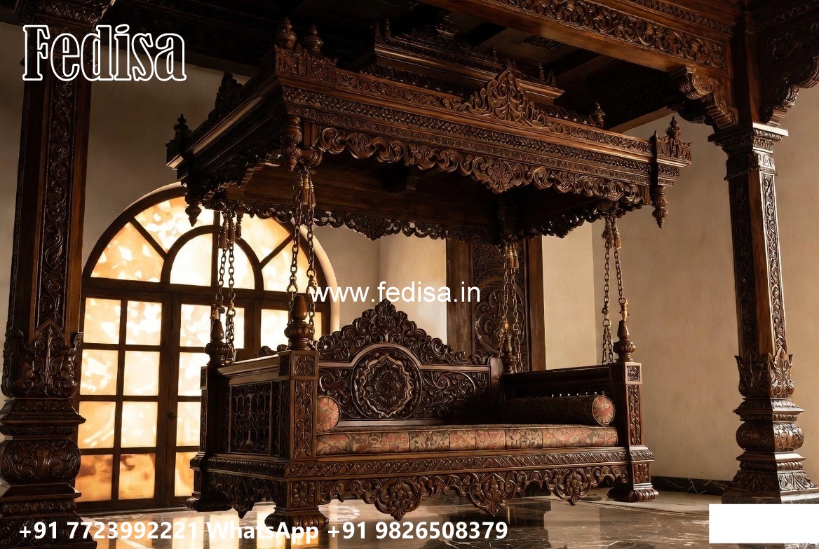 Wooden Swing Design with Classic Traditional Touch No-4984