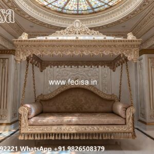 Contemporary Wooden Swing Design for Stylish Living Room No-4999