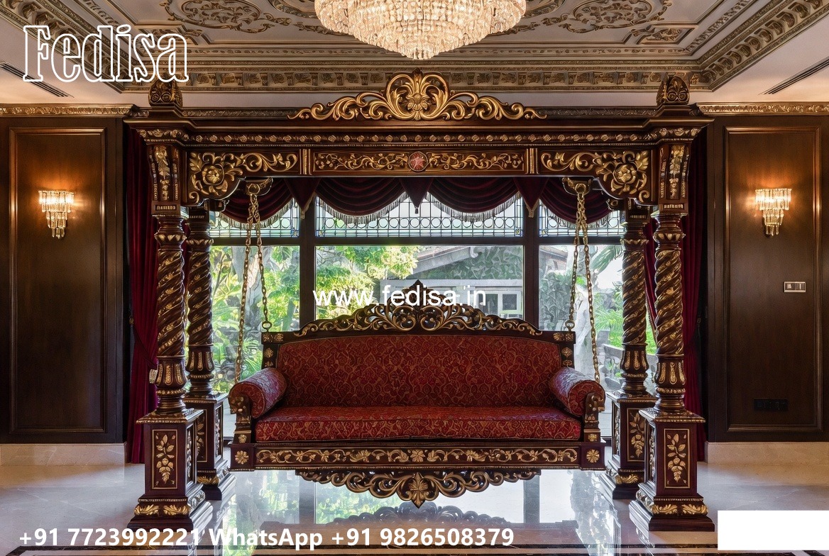 Wooden Swing Design for Beautiful Balcony Seating No-5010