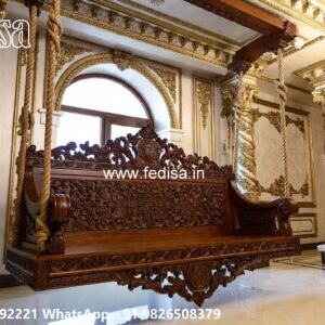 Indoor Wooden Swing Design for Sophisticated Home Style No-5024