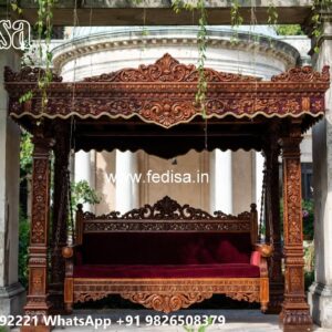 Wooden Swing Design for Luxury Apartment Interiors No-5032