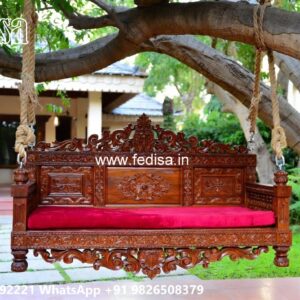 Wooden Swing Design for Artistic Home Interior Beauty No-5048