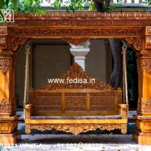 Modern Wooden Swing Design for Sophisticated Living Rooms No-5050