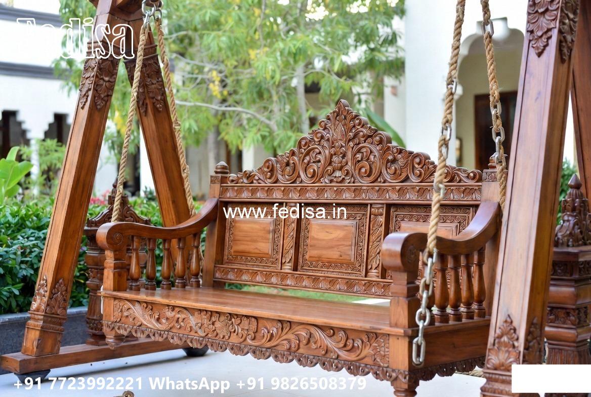 Luxury Swing Design with Artistic Carving Patterns No-5061
