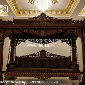 Traditional Luxury Swing Design for Indian Homes No-5083